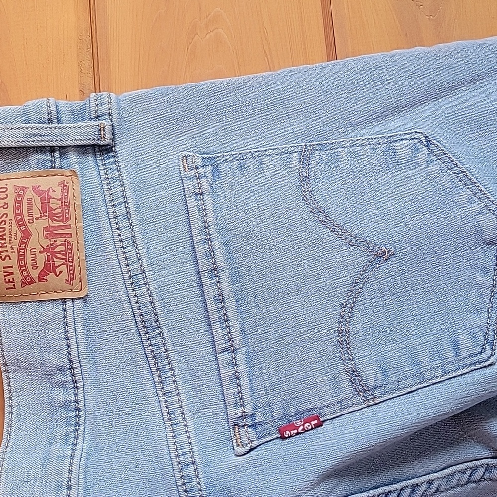 Classic Light Blue Straight Leg Women's Jeans